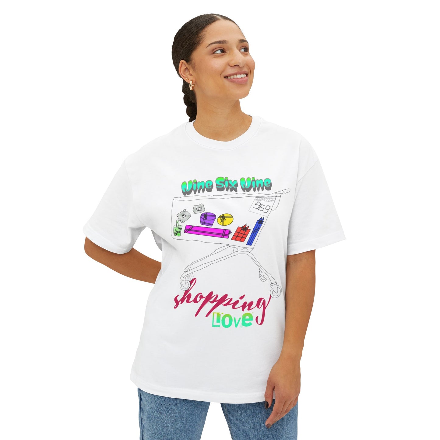 T-shirt shopping love brand 969
