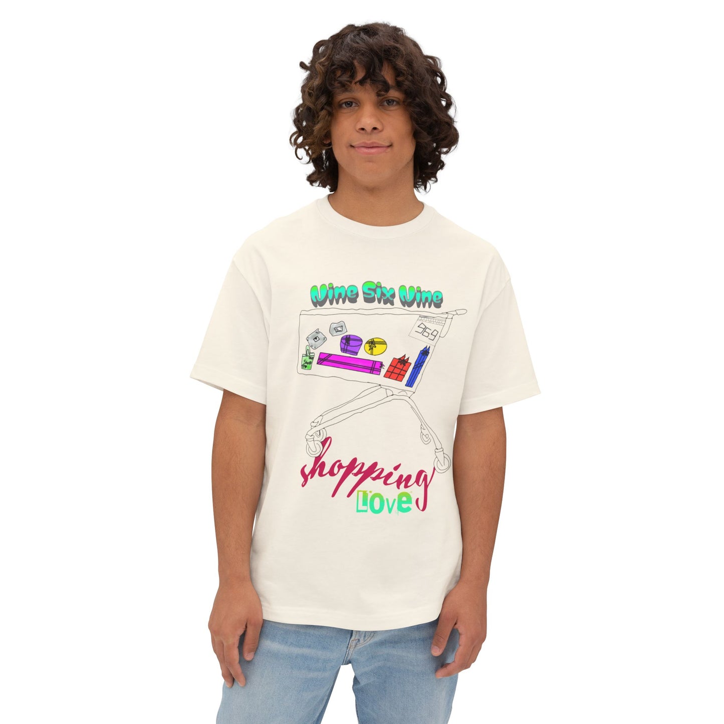T-shirt shopping love brand 969