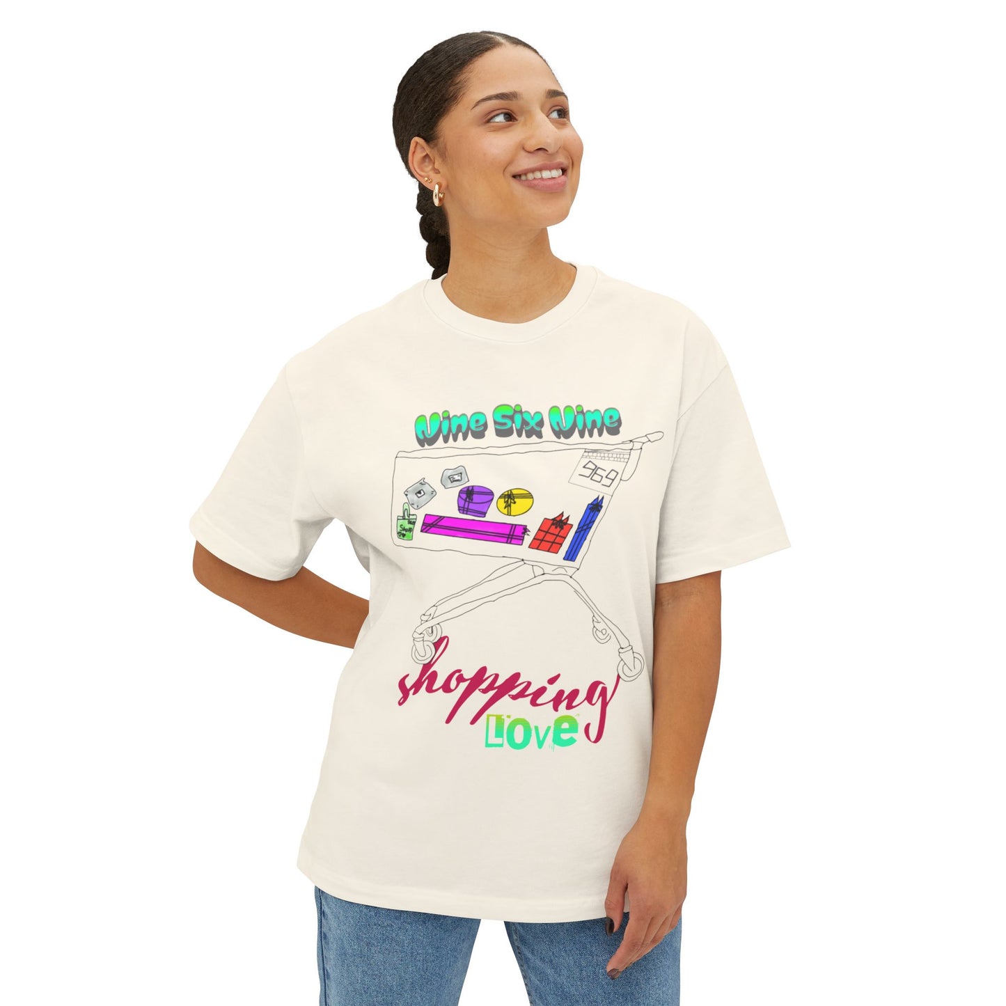 T-shirt shopping love brand 969
